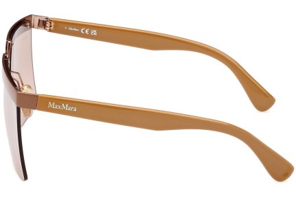 Ochelari de soare Max Mara Flat MM0071 45G Pătrați Maro