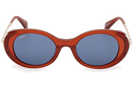 Ochelari de soare Max Mara Malibu10 MM0080 68V Ovali Roșii