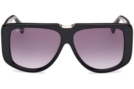 Ochelari de soare Max Mara Spark1 MM0075 01B Pătrați Negri