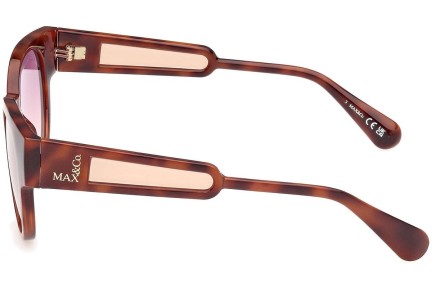 Ochelari de soare Max&Co. MO0085 52Z Rotunzi Havana