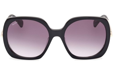 Ochelari de soare Max Mara Malibu9 MM0079 01B Pătrați Negri