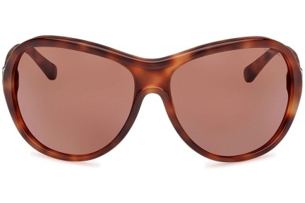 Ochelari de soare Moncler Ellesole ML0284 52E Specială Havana