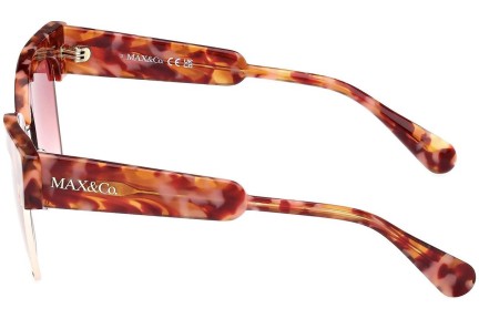 Ochelari de soare Max&Co. MO0092 55T Cat Eye Havana