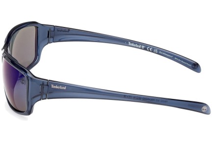 Ochelari de soare Timberland TB9332 90D Polarized Pătrați Albaștri