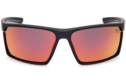 Ochelari de soare Timberland TB9333 02D Polarized Pătrați Negri