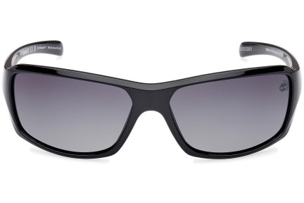 Ochelari de soare Timberland TB9332 01D Polarized Pătrați Negri