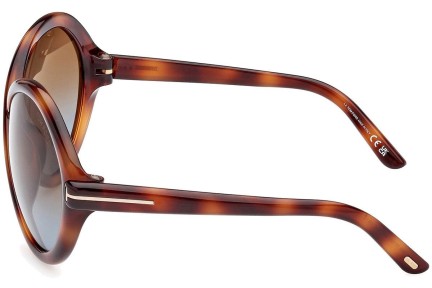 Ochelari de soare Tom Ford Jada FT1070 53F Specială Havana