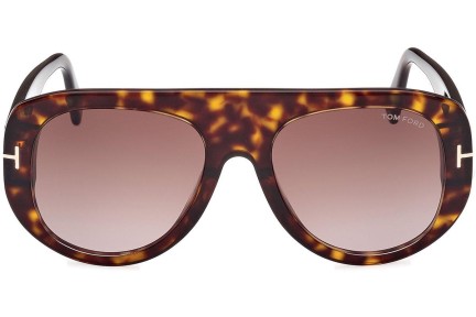 Ochelari de soare Tom Ford Cecil FT1078 52T Pilot Havana