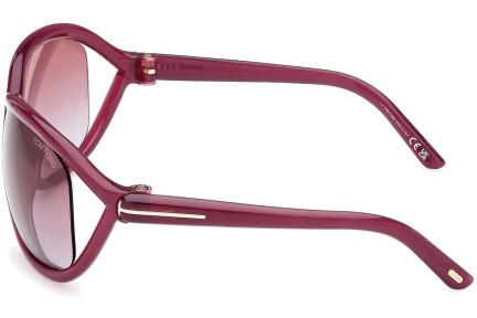 Ochelari de soare Tom Ford Fernanda FT1069 83Z Specială Roșii