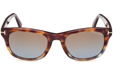 Ochelari de soare Tom Ford Kendel FT1076 56B Pătrați Havana