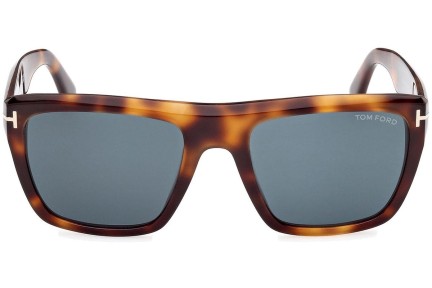 Ochelari de soare Tom Ford Alberto FT1077 53V Pătrați Havana