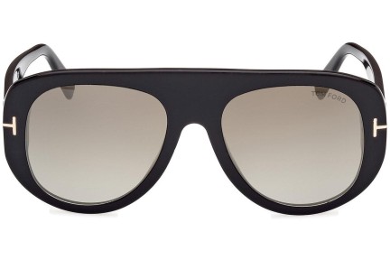 Ochelari de soare Tom Ford Cecil FT1078 01G Pilot Negri