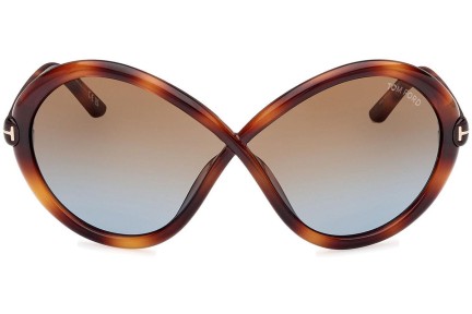 Ochelari de soare Tom Ford Jada FT1070 53F Specială Havana