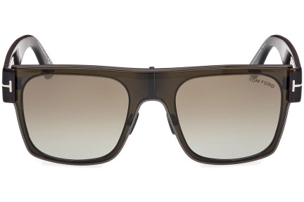 Ochelari de soare Tom Ford Edwin FT1073 51G Pătrați Maro