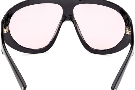 Ochelari de soare Tom Ford Linden FT1094 01Y Lentilă unică | Shield Negri