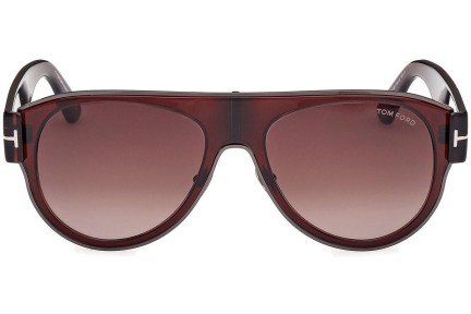 Ochelari de soare Tom Ford Lyle-02 FT1074 48T Pilot Maro