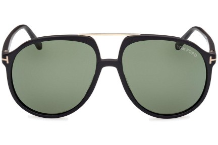 Ochelari de soare Tom Ford Archie FT1079 02N Pilot Negri