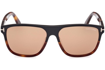 Ochelari de soare Tom Ford Frances FT1081 05E Pătrați Negri