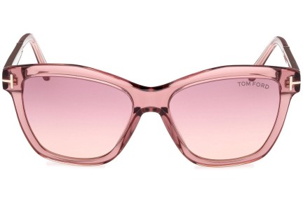 Ochelari de soare Tom Ford Lucia FT1087 72Z Pătrați Roz