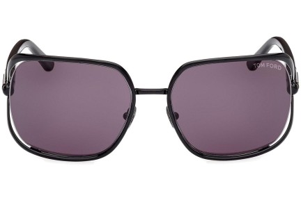 Ochelari de soare Tom Ford Goldie FT1092 01A Pătrați Negri