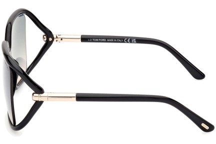 Ochelari de soare Tom Ford Solange-02 FT1089 01P Pătrați Negri