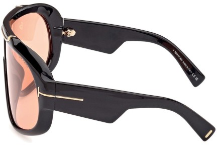 Ochelari de soare Tom Ford Rellen FT1093 01E Pătrați Negri