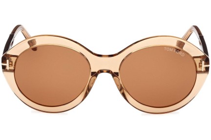 Ochelari de soare Tom Ford Seraphina FT1088 45E Rotunzi Maro