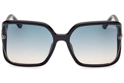 Ochelari de soare Tom Ford Solange-02 FT1089 01P Pătrați Negri