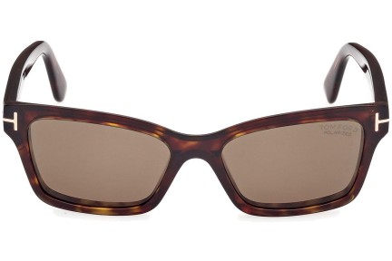 Ochelari de soare Tom Ford Mikel FT1085 52H Polarized Pătrați Havana