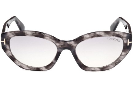 Ochelari de soare Tom Ford Penny FT1086 55C Specială Havana