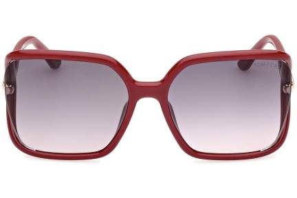 Ochelari de soare Tom Ford Solange-02 FT1089 75B Pătrați Roșii