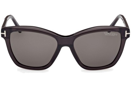 Ochelari de soare Tom Ford Lucia FT1087 05D Polarized Pătrați Negri