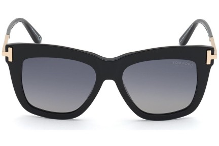 Ochelari de soare Tom Ford FT0822 01D Polarized Pătrați Negri