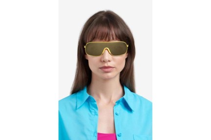 Ochelari de soare Polaroid PLD6222/S 40G/LM Polarized Lentilă unică | Shield Galbeni