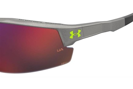 Ochelari de soare Under Armour UASKILLZ/G 4WC/B3 Dreptunghiulari Gri