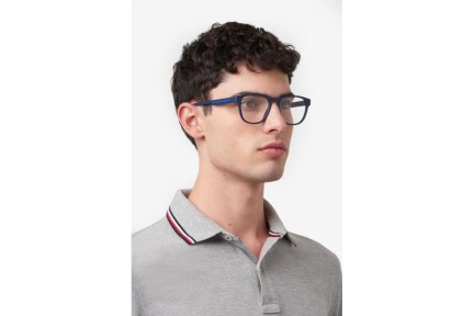 Ochelari Tommy Hilfiger TH2092 FLL Dreptunghiulari Albaștri