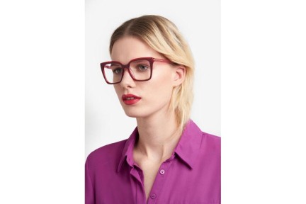 Ochelari Carolina Herrera HER0251/G 0T5 Dreptunghiulari Roșii