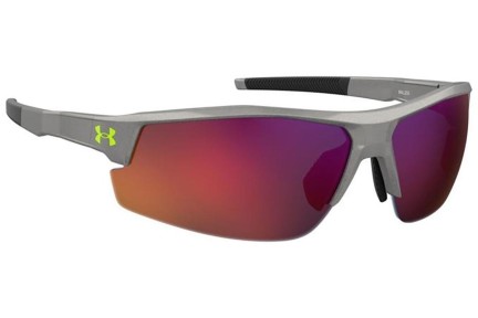 Ochelari de soare Under Armour UASKILLZ/G 4WC/B3 Dreptunghiulari Gri