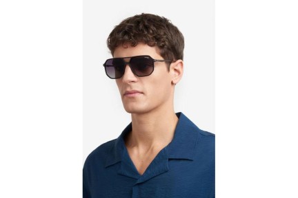 Ochelari de soare Carrera CARRERA324/S 08A/WJ Polarized Pătrați Negri