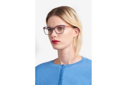 Ochelari Carolina Herrera HER0252 789 Dreptunghiulari Violeți