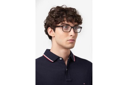 Ochelari Tommy Hilfiger TH2076 086 Dreptunghiulari Havana