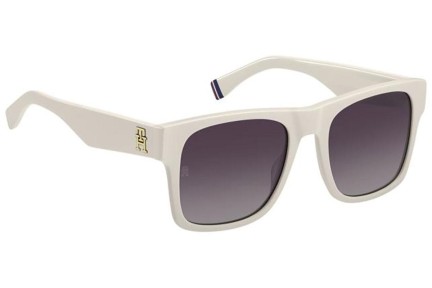 Ochelari de soare Tommy Hilfiger TH2118/S SZJ/3X Dreptunghiulari Albi