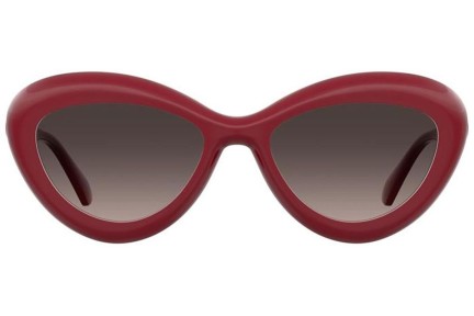 Ochelari de soare Moschino MOS163/S C9A/HA Cat Eye Roșii