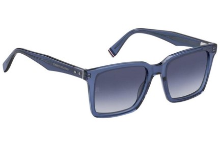 Ochelari de soare Tommy Hilfiger TH2067/S PJP/08 Dreptunghiulari Albaștri