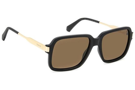 Ochelari de soare Polaroid PLD6220/S/X 003/SP Polarized Dreptunghiulari Negri