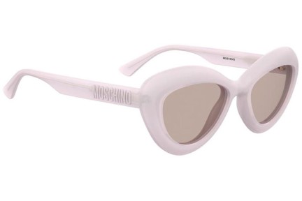 Ochelari de soare Moschino MOS163/S 35J/U1 Cat Eye Roz