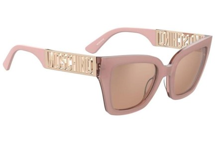 Ochelari de soare Moschino MOS161/S 35J/2S Dreptunghiulari Roz