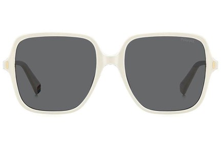 Ochelari de soare Polaroid PLD6219/S VK6/M9 Polarized Pătrați Albi