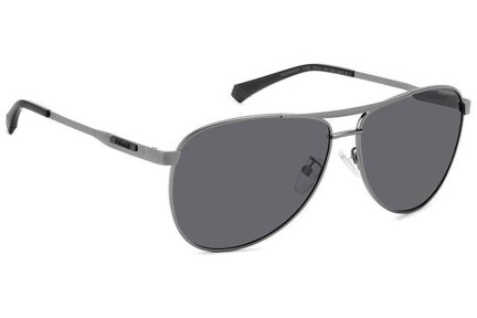 Ochelari de soare Polaroid PLD2160/G/S/X KJ1/M9 Polarized Pilot Gri