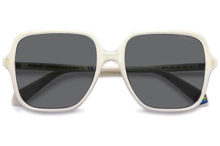 Ochelari de soare Polaroid PLD6219/S VK6/M9 Polarized Pătrați Albi